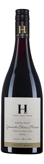 2017 Hayes Family Wines Estate GSM Carol and Ivans Pick